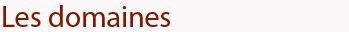 Nos domaines