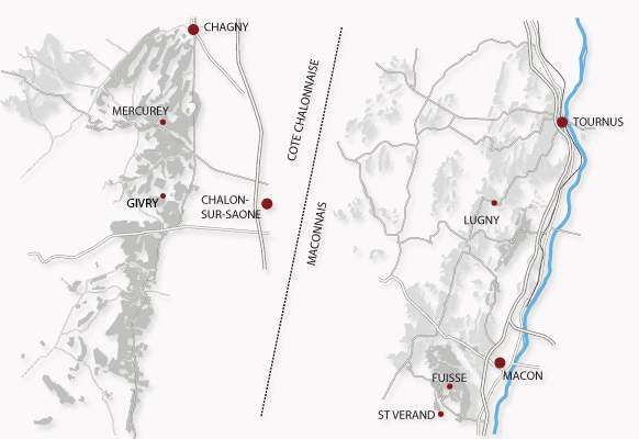C&ocirc;te Chalonnaise - M&acirc;connais